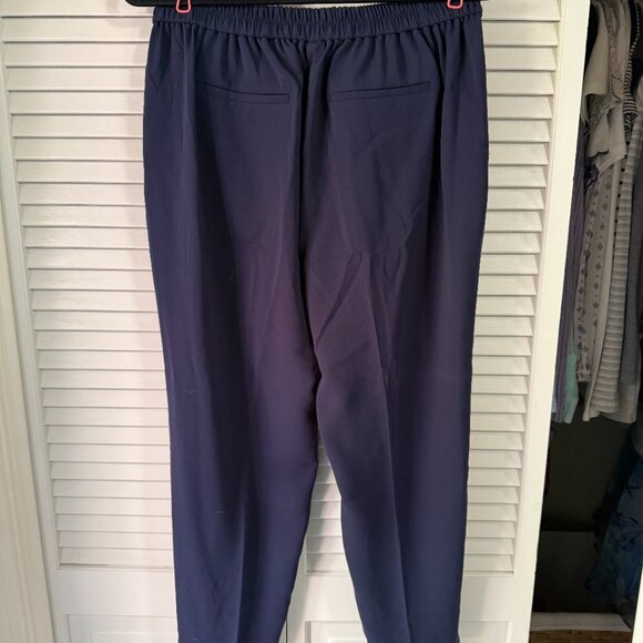 NWT J. Crew Jamie Pant with Elastic Waist - Navy, Size M - Picture 3 of 5